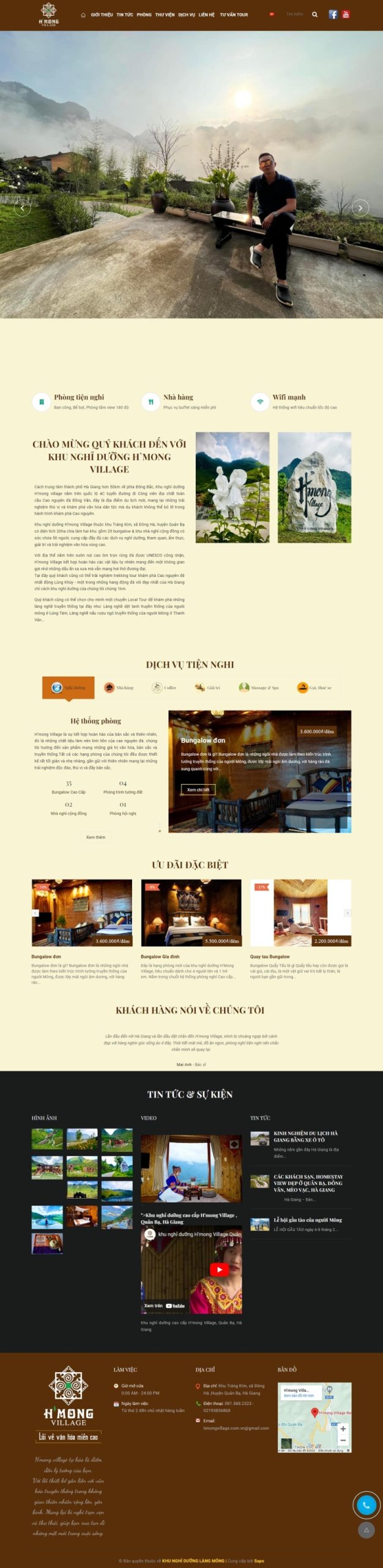 Website khách sạn – KS04
